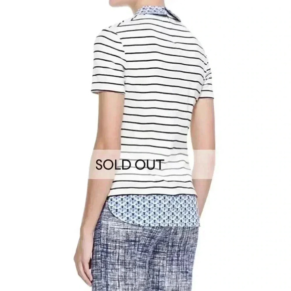 Tory Burch
Alexandria Striped/Floral-Print Top - Picture 7 of 7